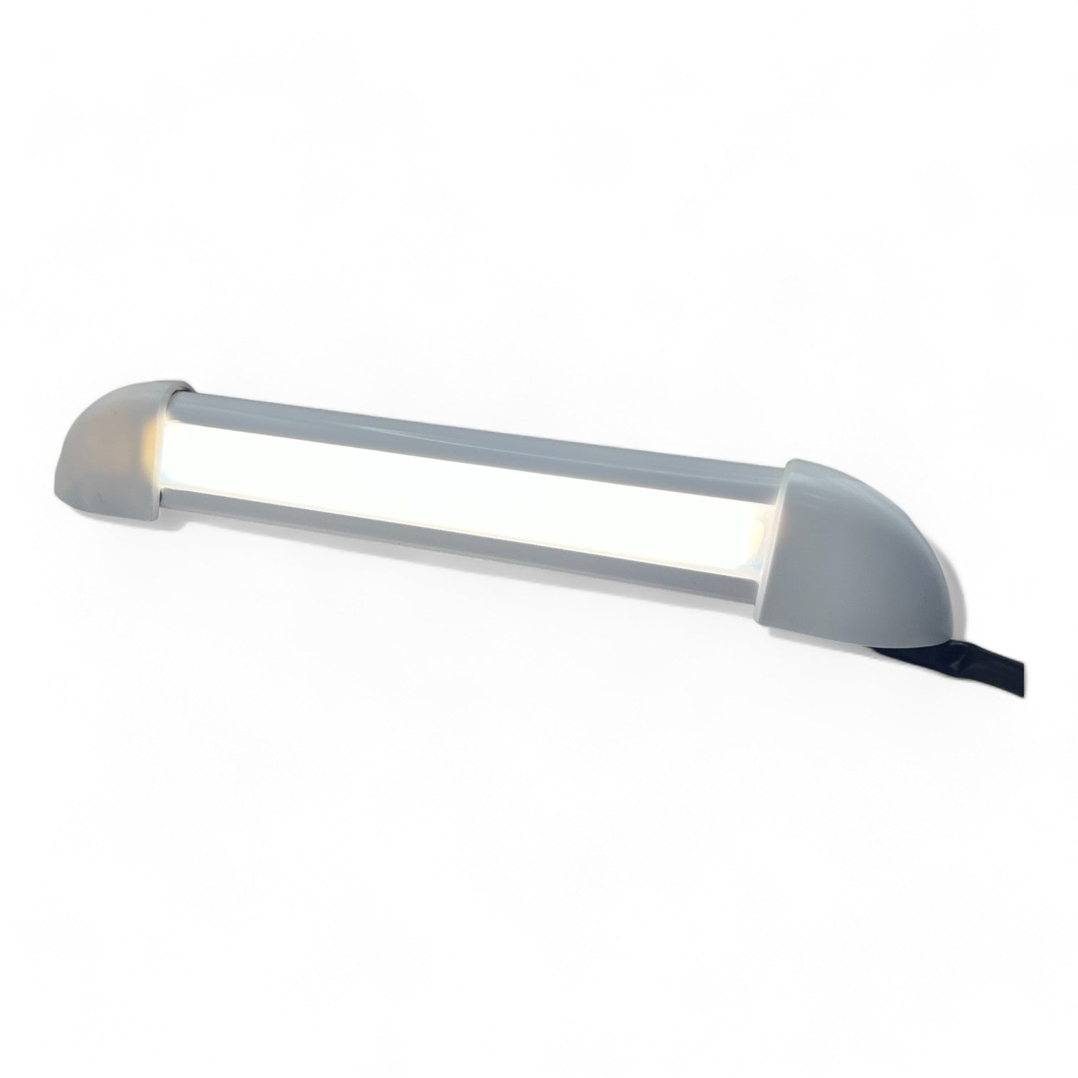 26cm white 12v exterior LED light on bench