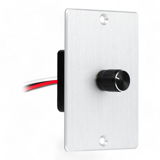 silver panel 12v pwm led dimmer switch