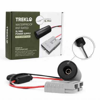 12v Starlink Mini boosted power adapter with Anderson style plug and IP67 waterproof connector