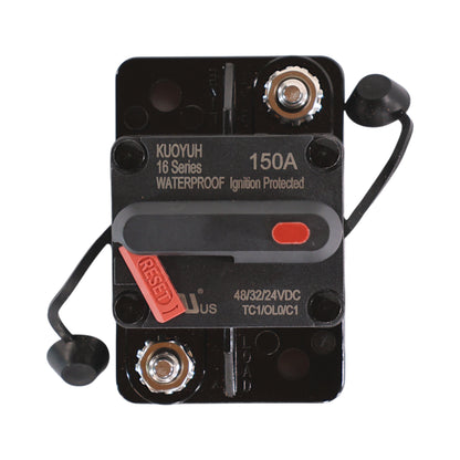 150 amp premium circuit breaker for 12v and 24v battery or inverter setups