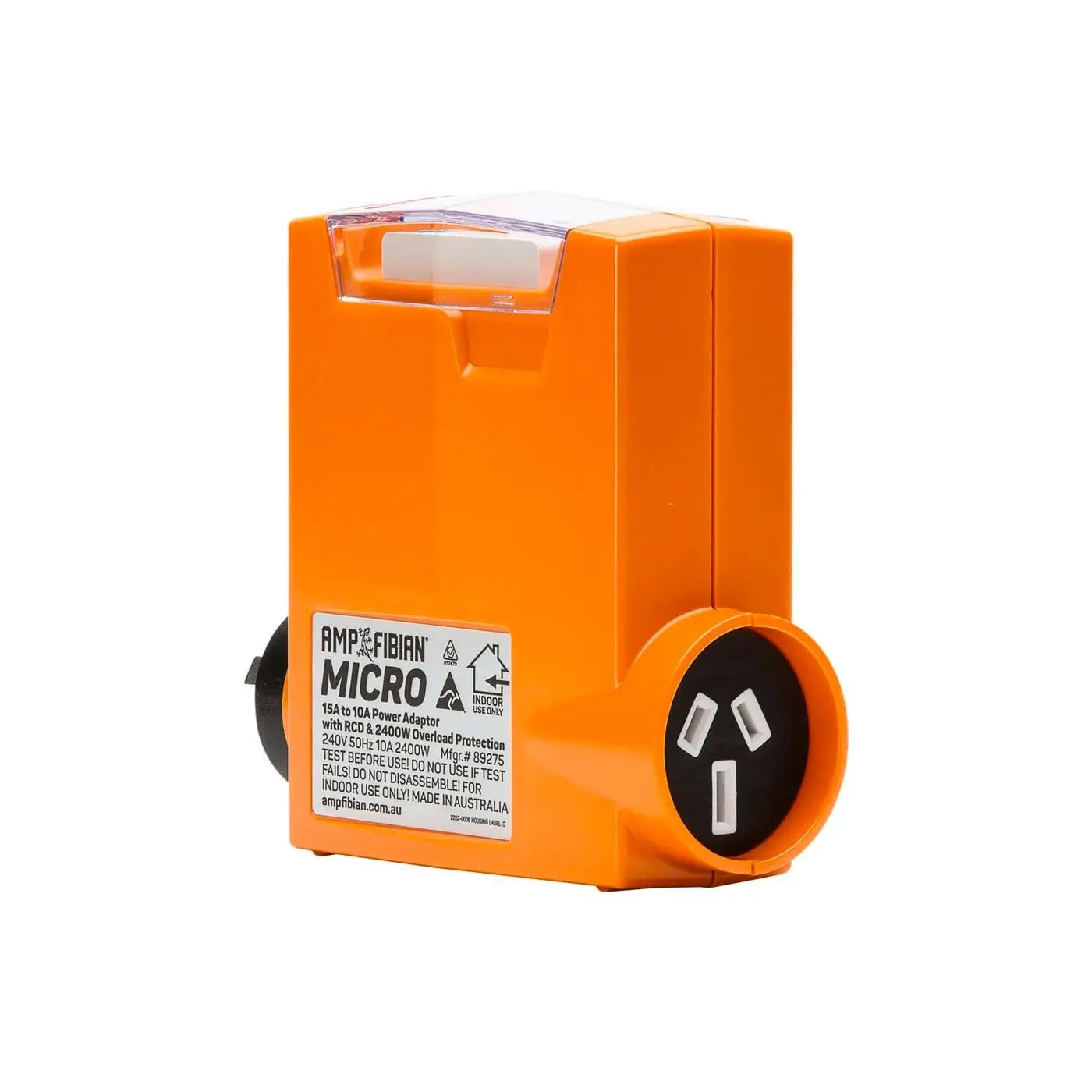 Shows the 15Amp Female Socket