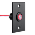 LED Aluminum Black Dimmer Switch (RED)