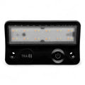 Dual LED Amber/White 12v Awning Light - Black