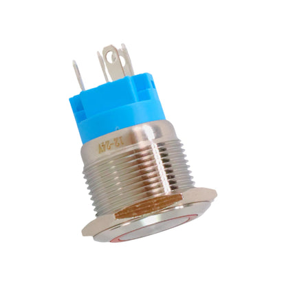 12-24v 22mm red push button switch for rv dashboards and accessory control panels