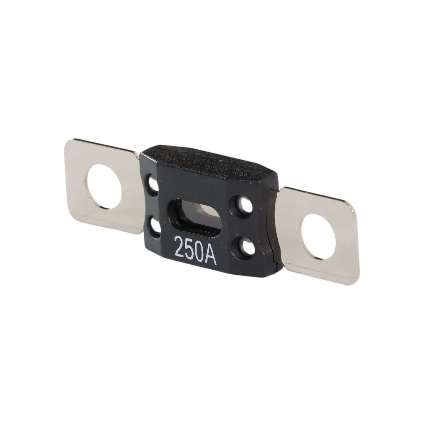 250A MEGA fuse for auxiliary battery overcurrent protection in campervan setups