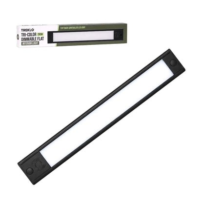 26cm tri color dimmable flat interior light for caravan, campervan, and RV ceiling installations