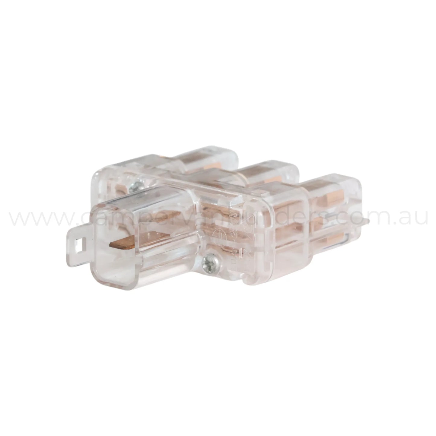 RV 3 way to 1 connector adapter for clean wiring installs