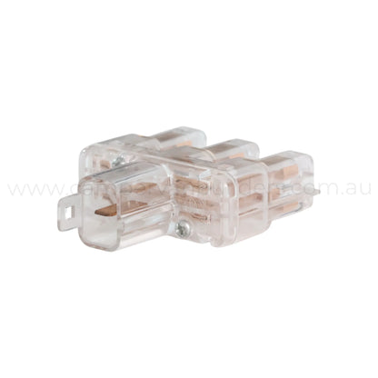 RV 3 way to 1 connector adapter for clean wiring installs