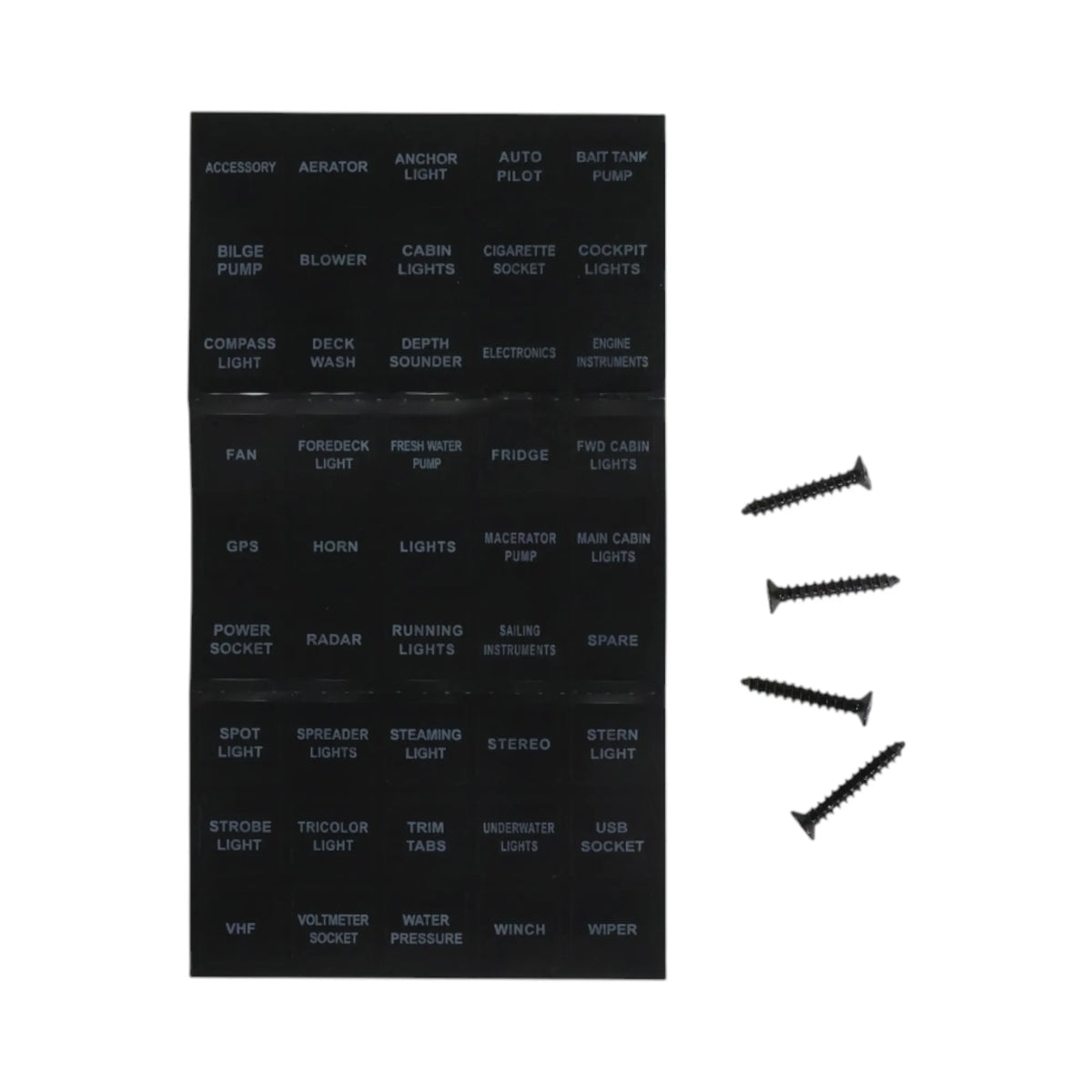 3 Way Panel 3 Way Switch Panel with 12V Outlet & Dual USB-A – Campervan Builders