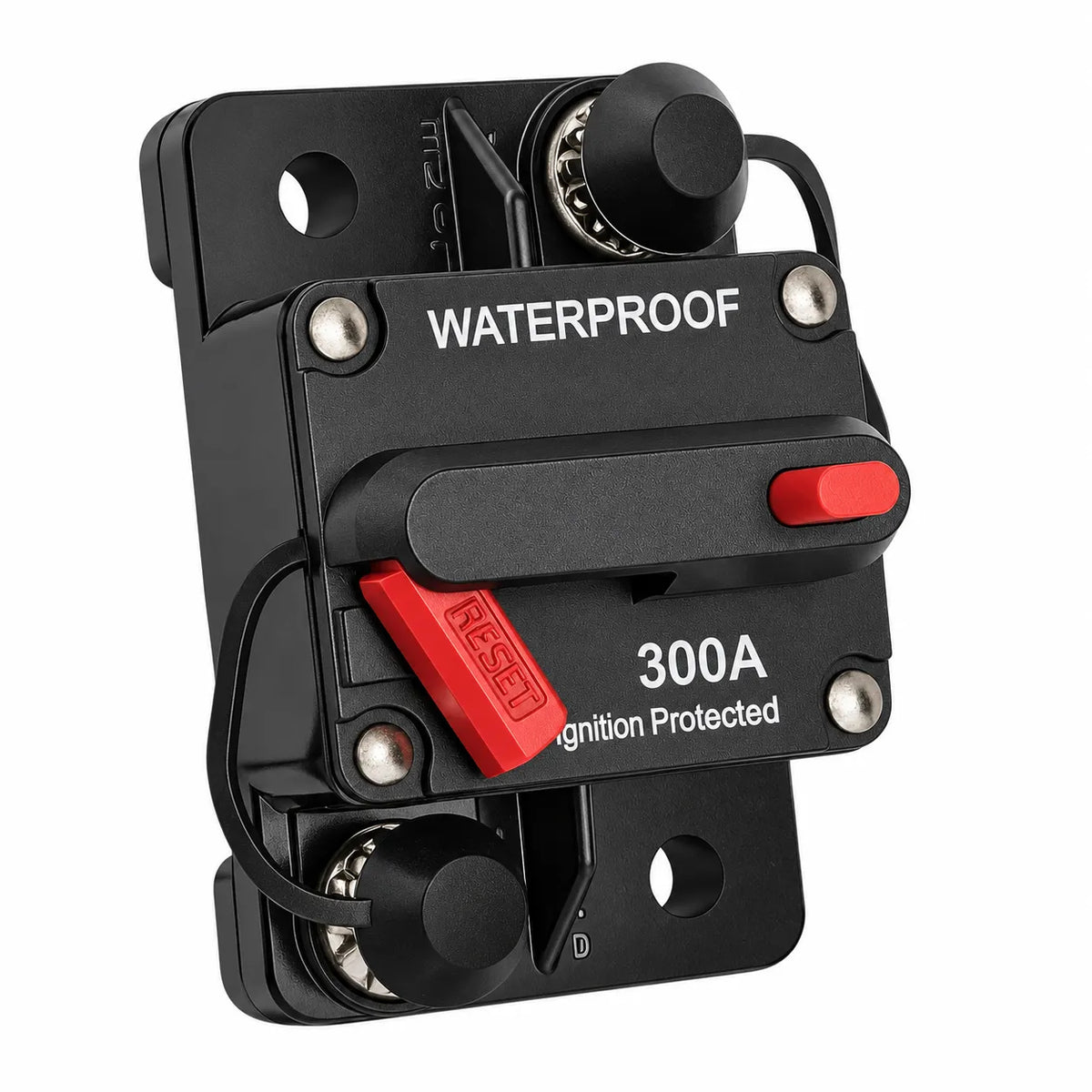 300A flush mount DC circuit breaker for heavy duty caravan electrical installations