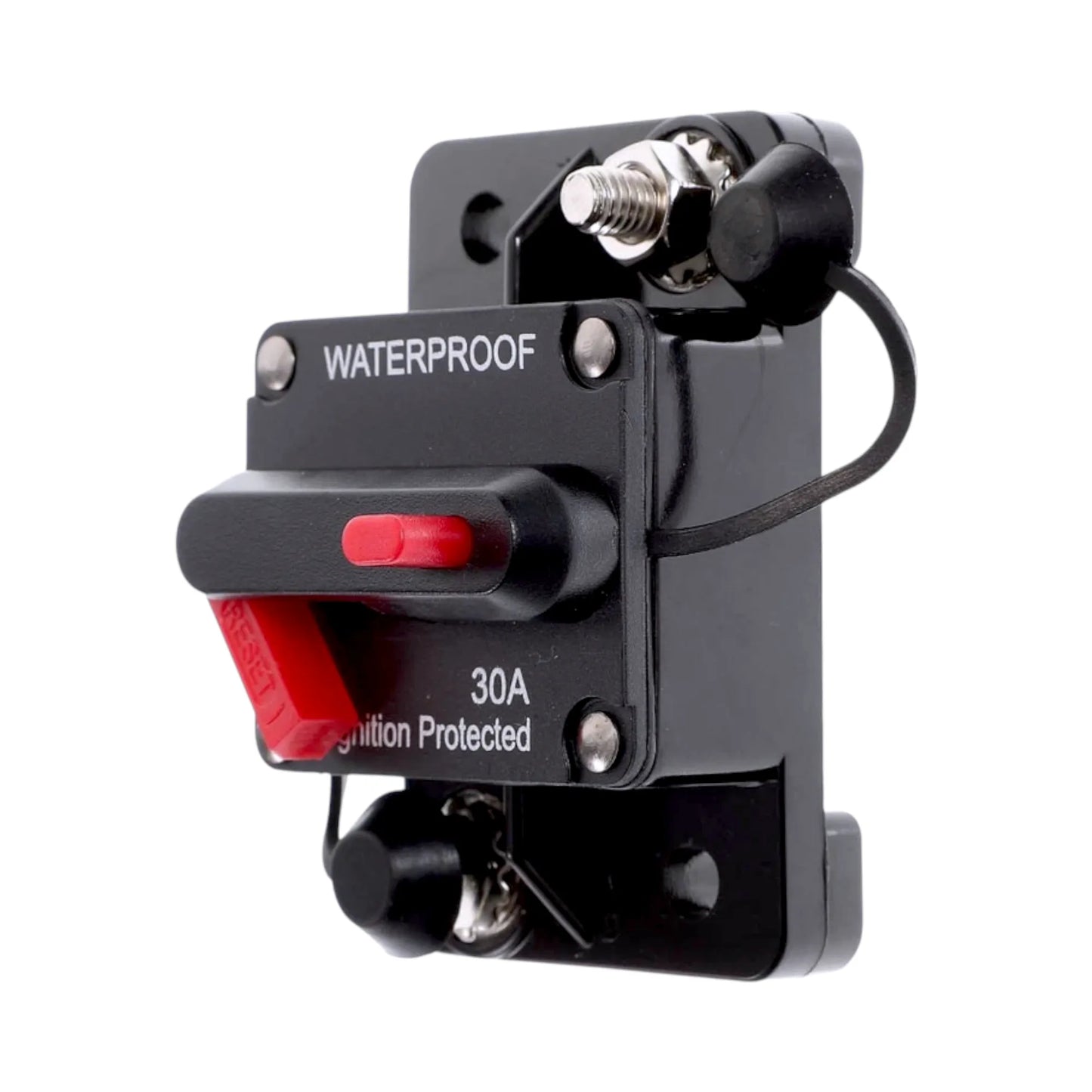 30 amp flush mount dc circuit breaker for rv and caravan power systems
