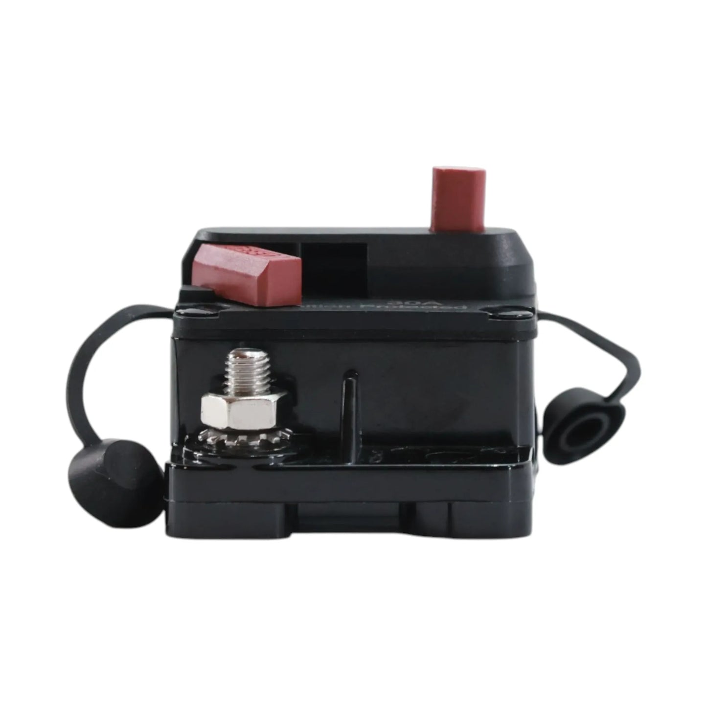 Resettable 30A DC circuit breaker for off grid vehicle power systems