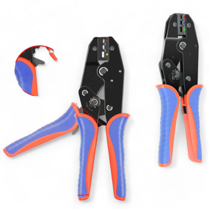 Ratcheting Wire Insulated Crimpers