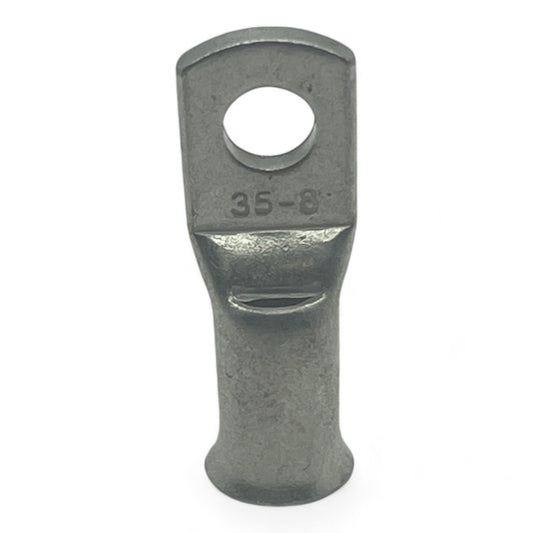 35mm2 M8 premium copper bell mouth cable lugs for caravan, rv, and campervan wiring