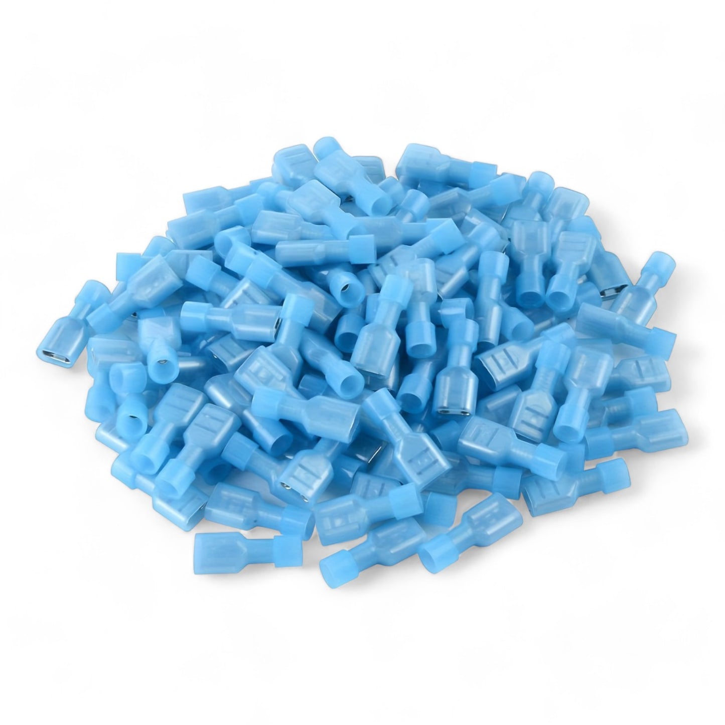 Blue Insulated Female Disconnect, 1.25mm² to 2.50mm² Wire Size (Pack of 50)