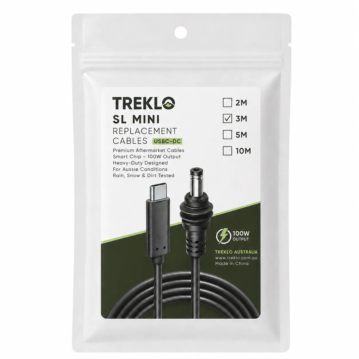 Caravan Starlink Mini USB C cable for clean and efficient power delivery