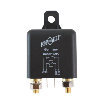 4 pin 12v heavy duty 100A relay for caravan, rv, and campervan electrical systems