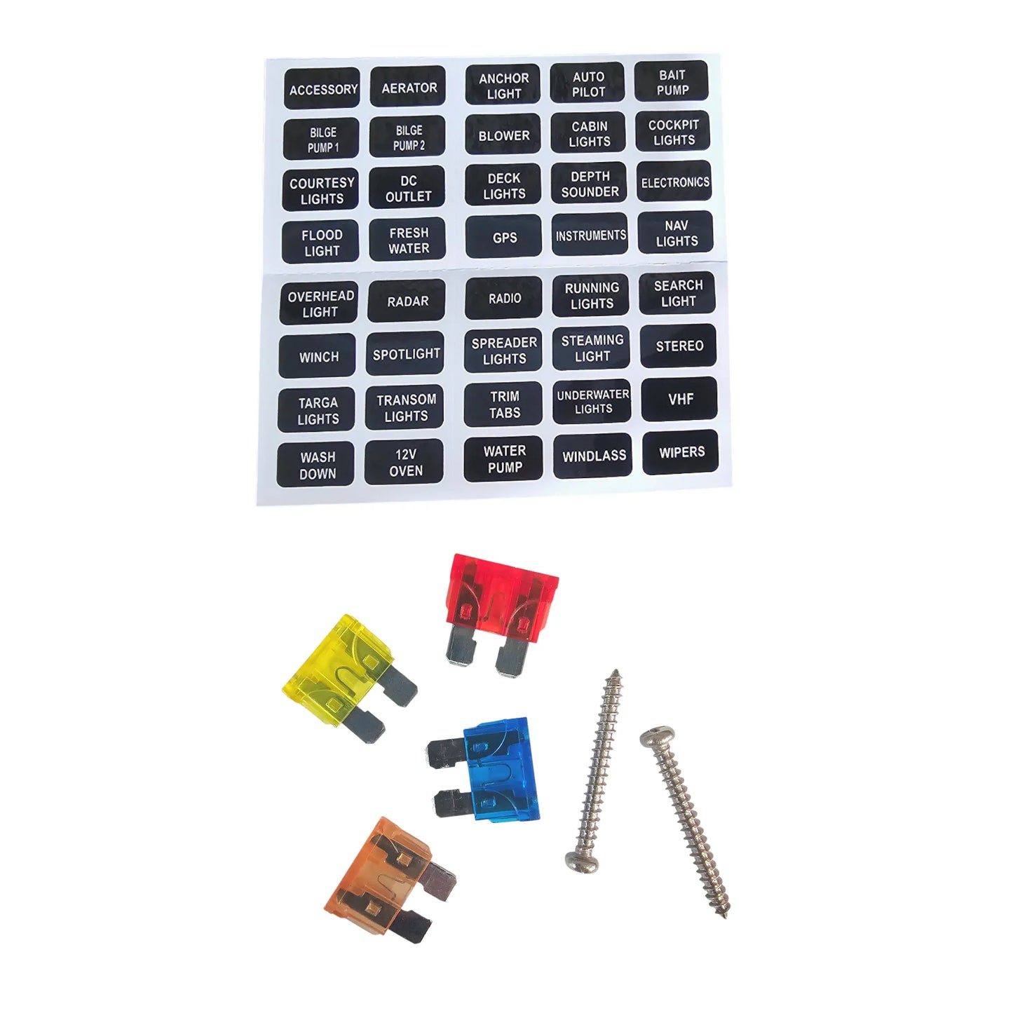 compact right angle fuse distribution block for van conversions