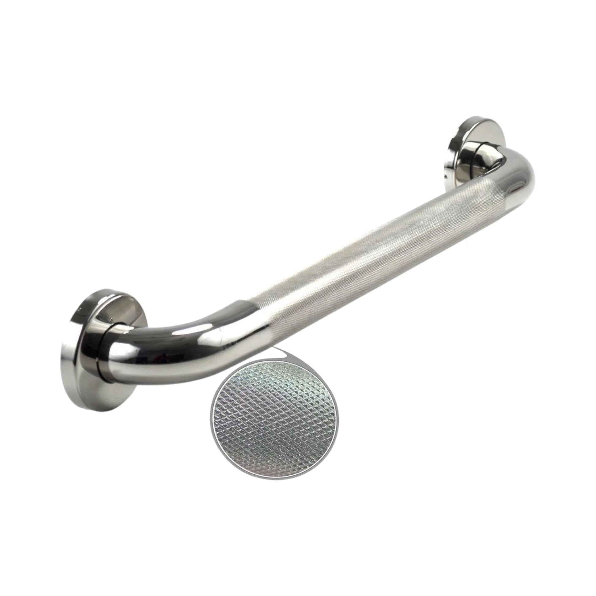 400mm x 32mm knurled entry safety grab handle for caravan