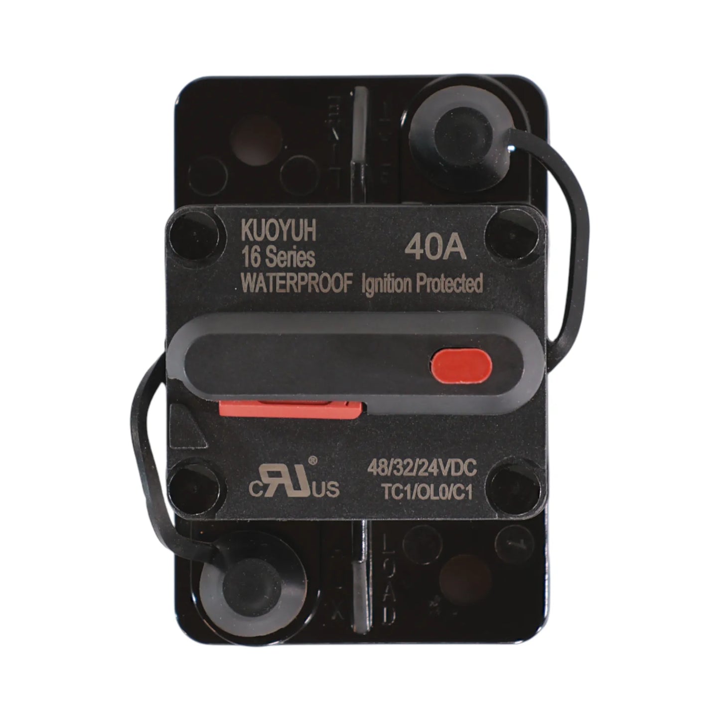 40 amp premium rated circuit breaker for caravan and rv electrical systems