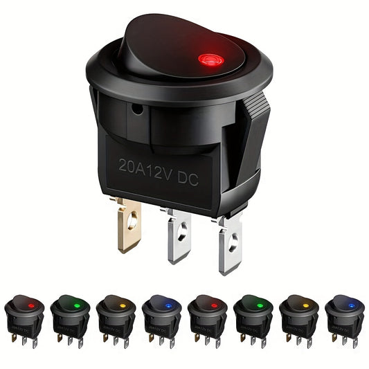 Campervan Builders: 12-Volt Rocker Buttons for DIY Campervans and Caravans