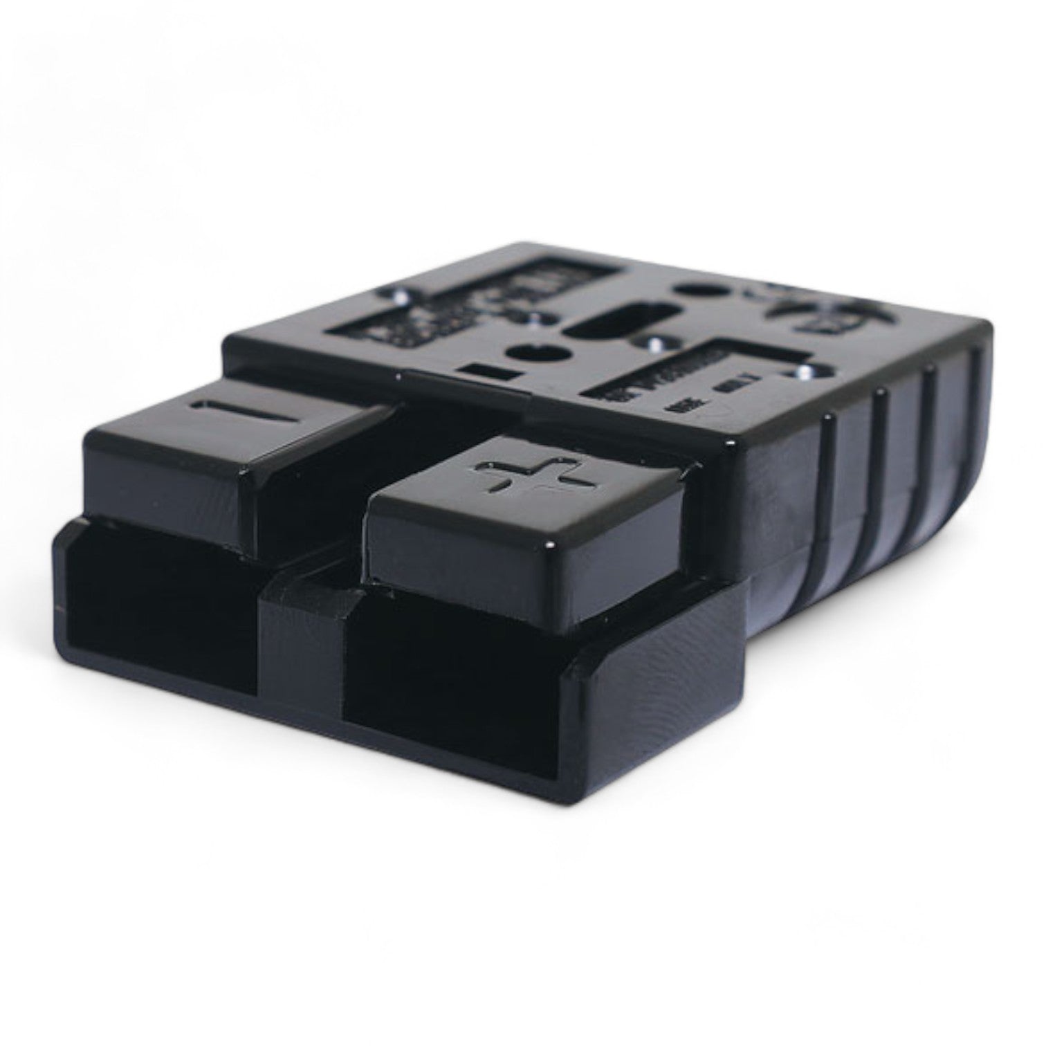 50a black anderson style dc plug for 12v systems