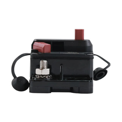 Resettable 50A DC circuit breaker for off grid vehicle power systems