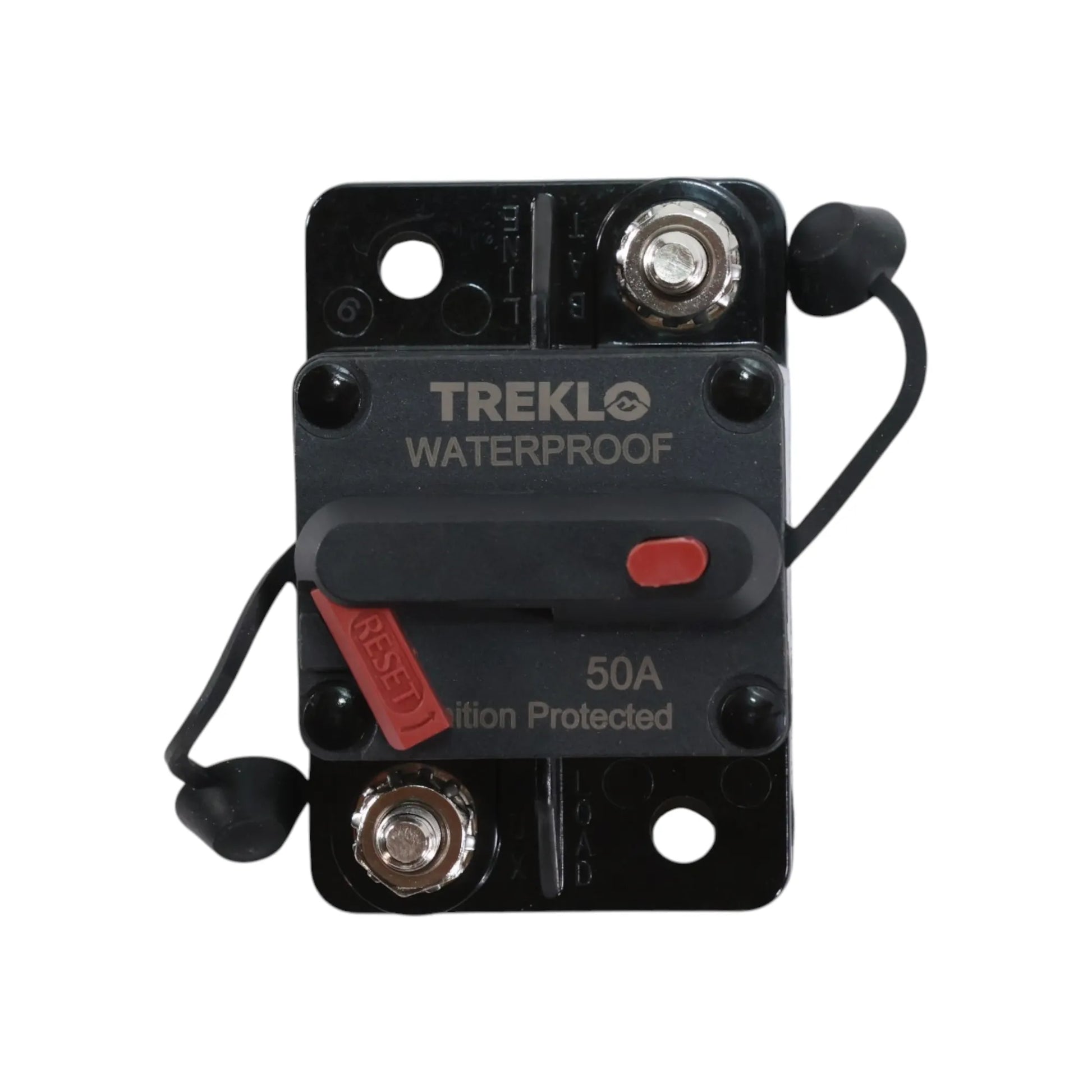 50A manual reset circuit breaker for caravan and campervan electrical systems