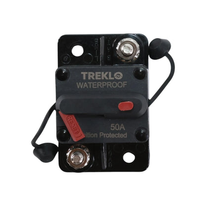 50A manual reset circuit breaker for caravan and campervan electrical systems
