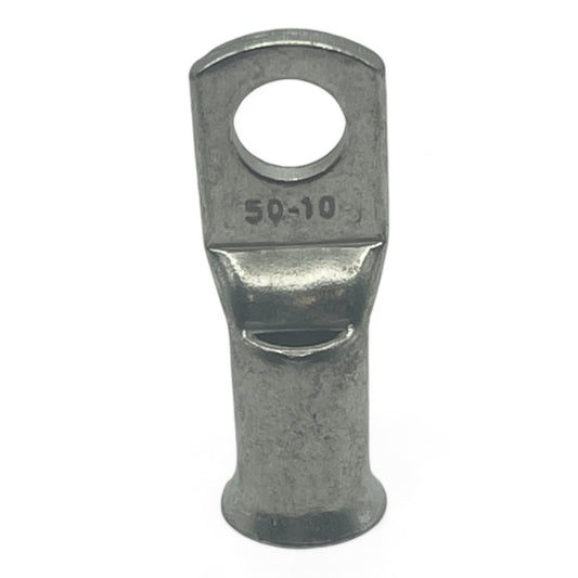 50mm2 M10 premium copper bell mouth cable lugs for caravan, rv, and campervan wiring