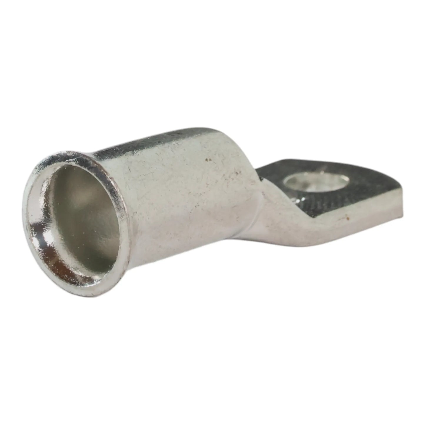 Premium 50mm2 M6 copper cable lug with bell mouth entry for clean cable crimping