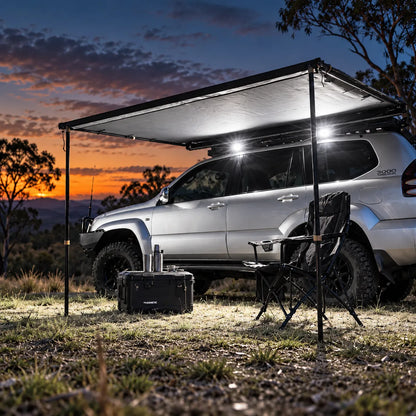 55mm Treklo caravan exterior utility light for practical lighting around camping setups