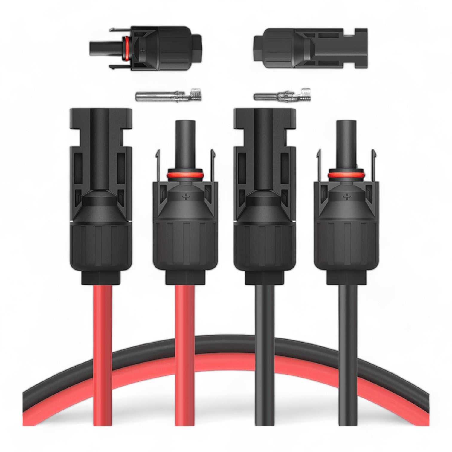 heavy-duty 6mm² 5m solar extension beside tools