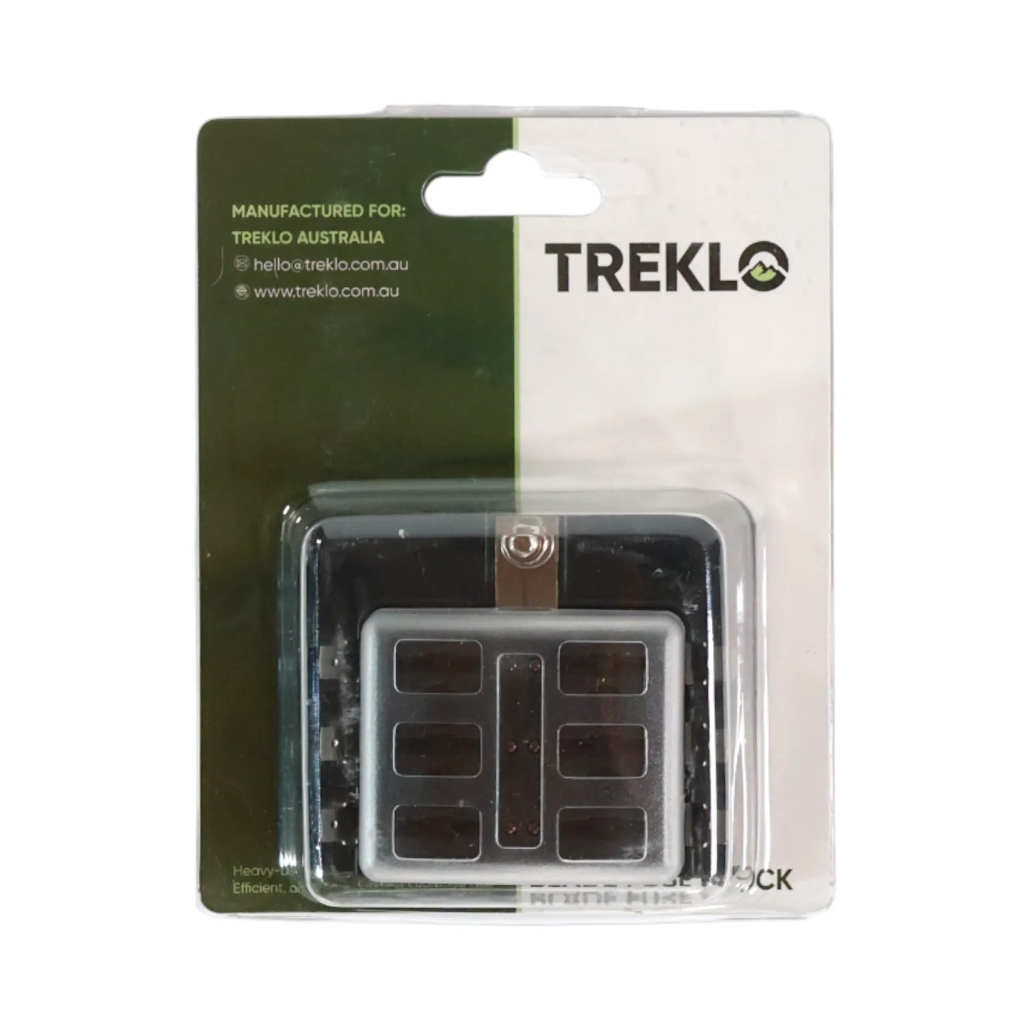 6 slot blade fuse block with built in led fault indicators