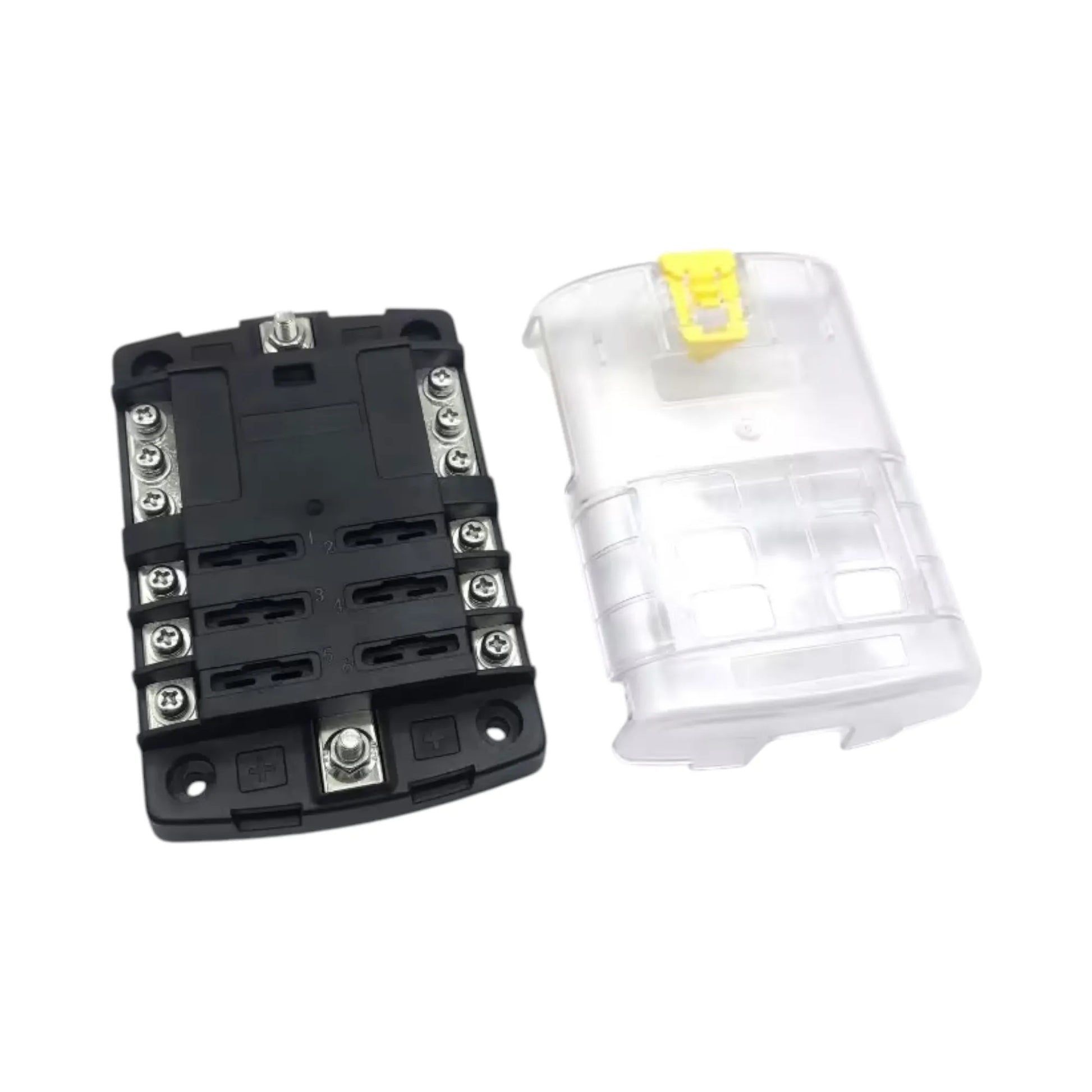 caravan 6 way blade fuse block for tidy wiring installs