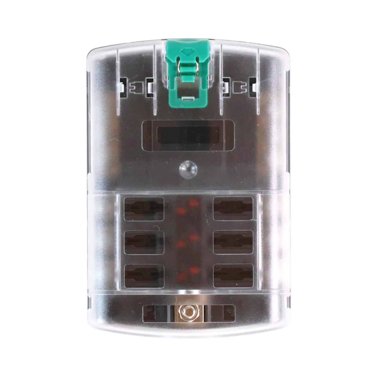 RV 6 circuit fuse distribution block for 12v electrical systems