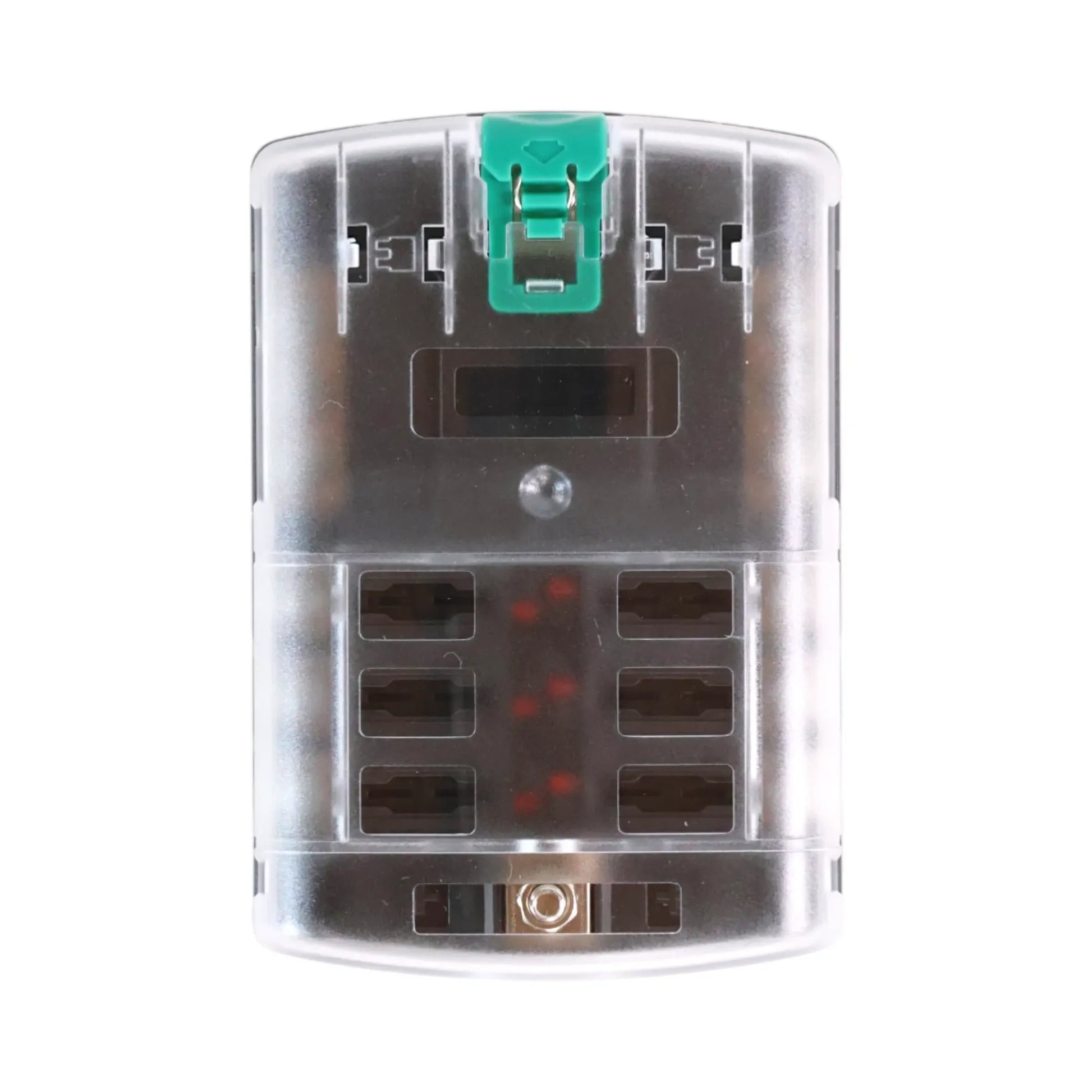 RV 6 circuit fuse distribution block for 12v electrical systems