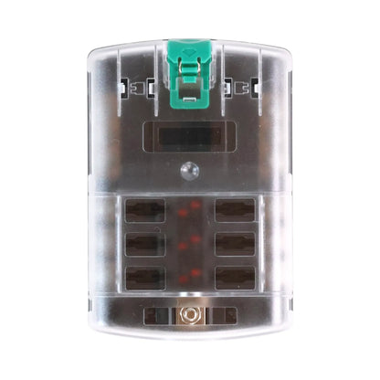 RV 6 circuit fuse distribution block for 12v electrical systems