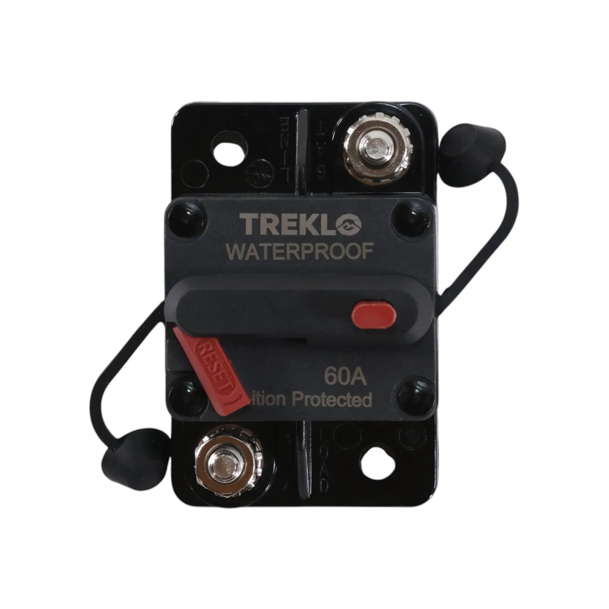 60A manual reset circuit breaker for caravan and campervan electrical systems