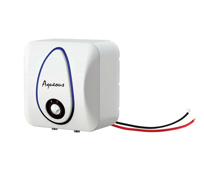 compact 12v water heater with 6 litre capacity