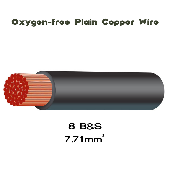 8 B&S Single Core Battery Cable – Up to 74A – Campervan Builders