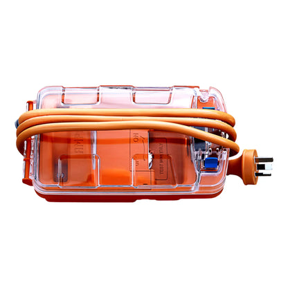 Ampfibian RV Plus packed up for storage.