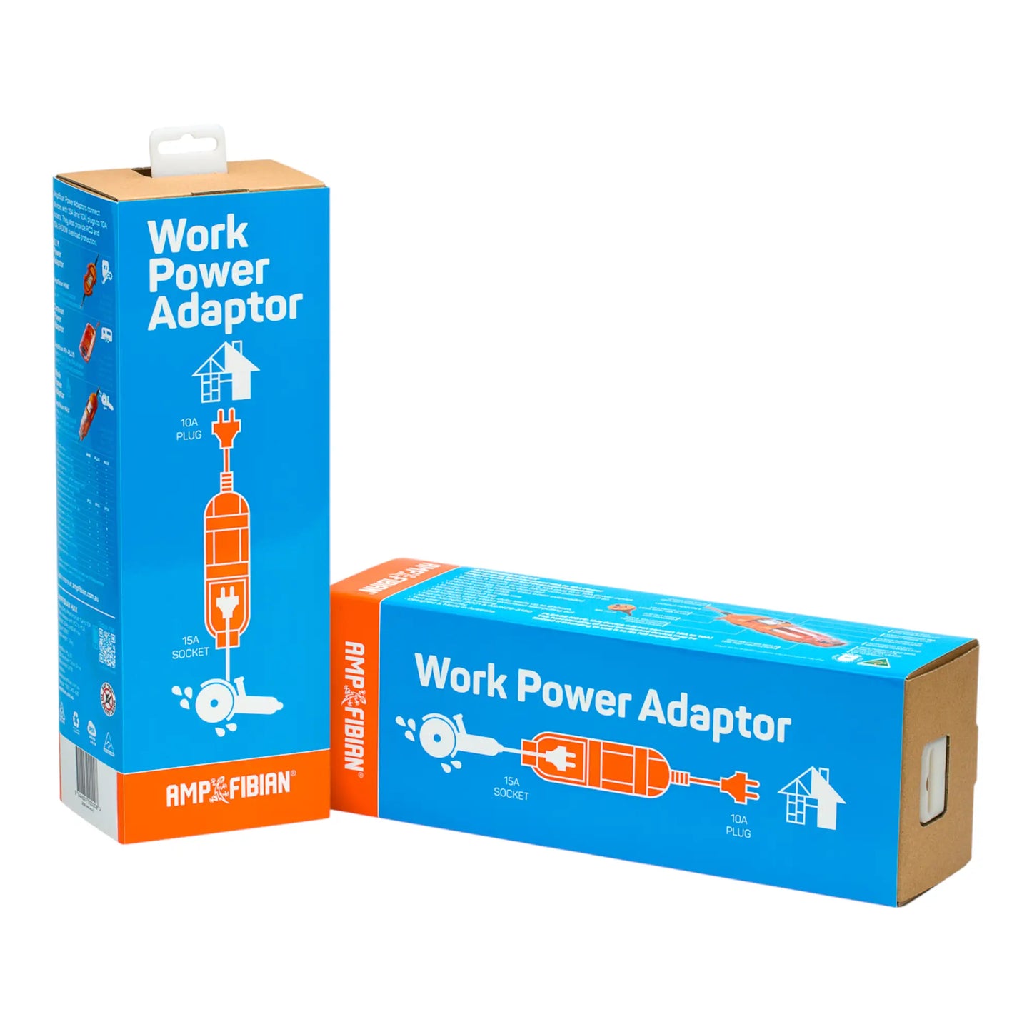 A image of the retail packaging of the Ampfibian Max