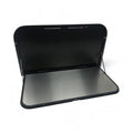 folding black table for rv