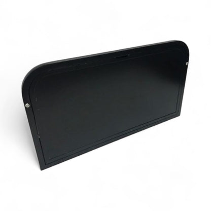 folded black hinge table