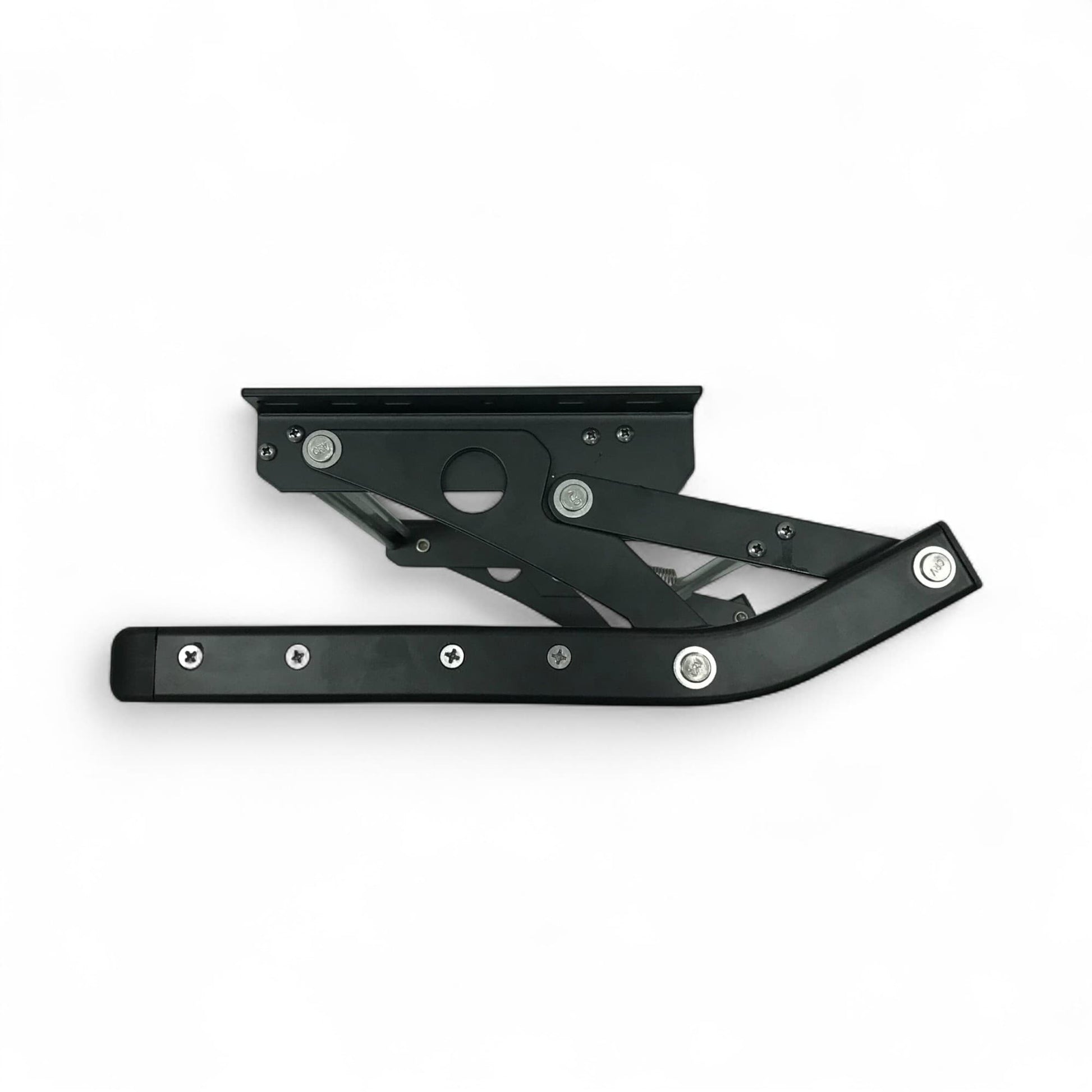 Black single led step side hinge