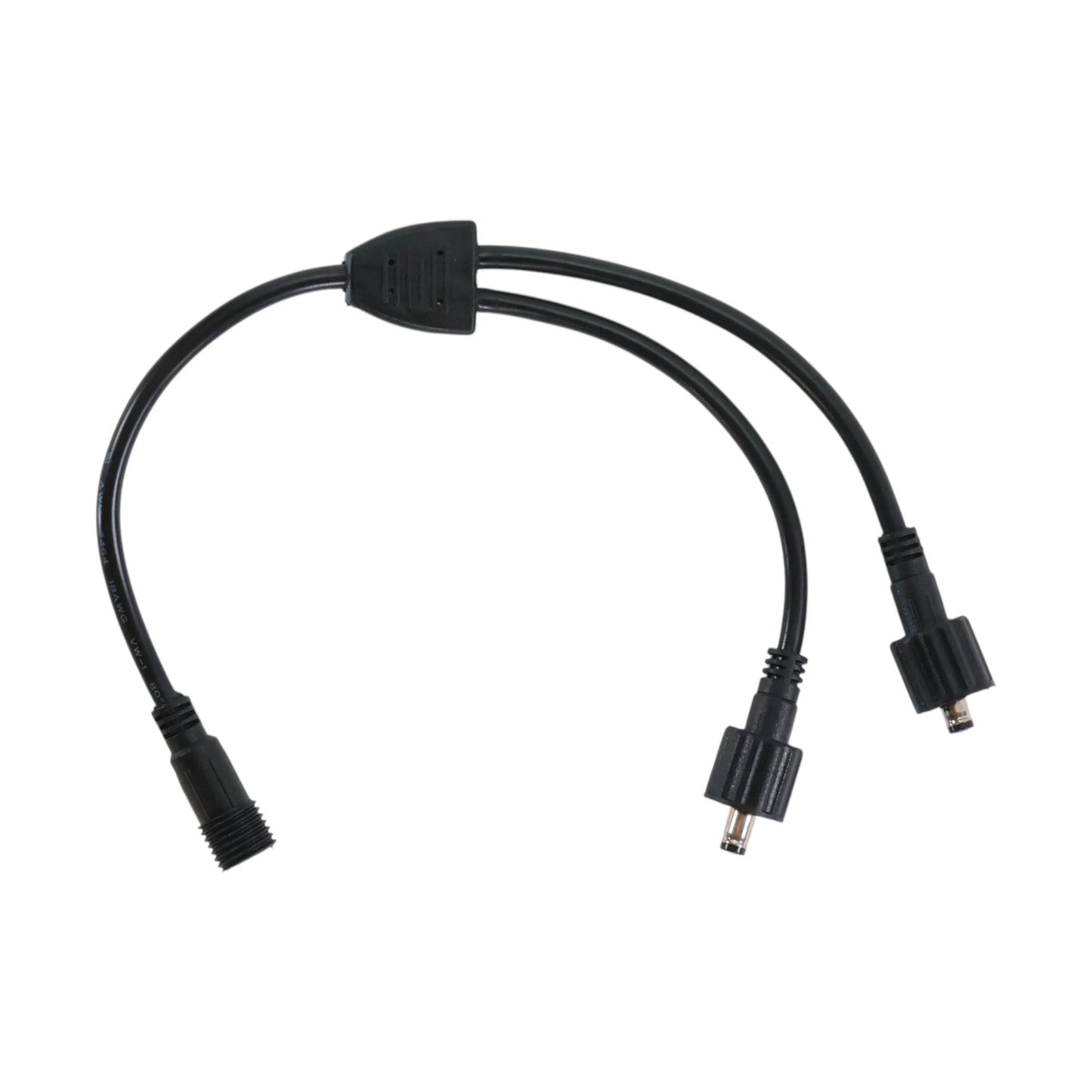 Campervan waterproof lighting splitter.