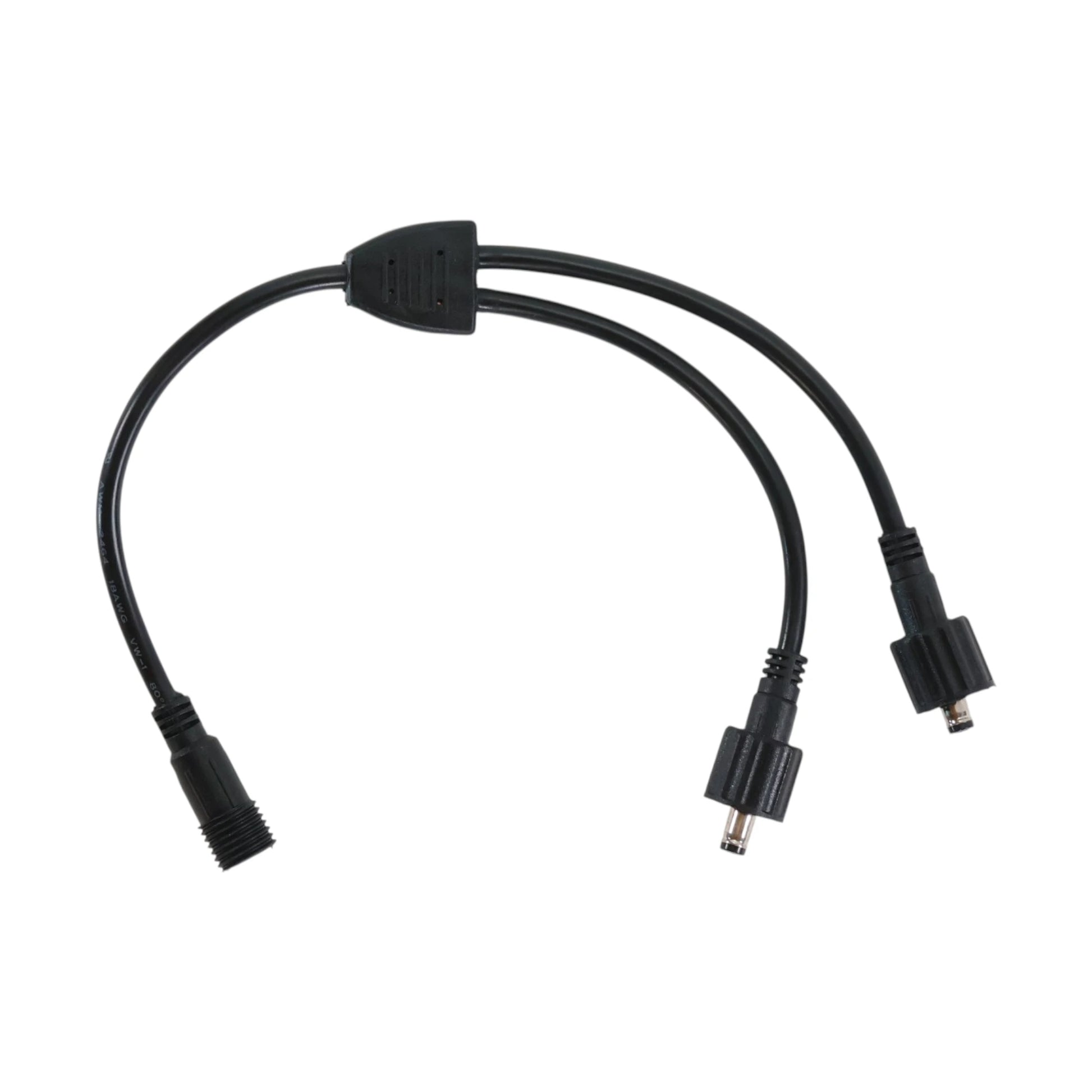 Campervan waterproof lighting splitter.