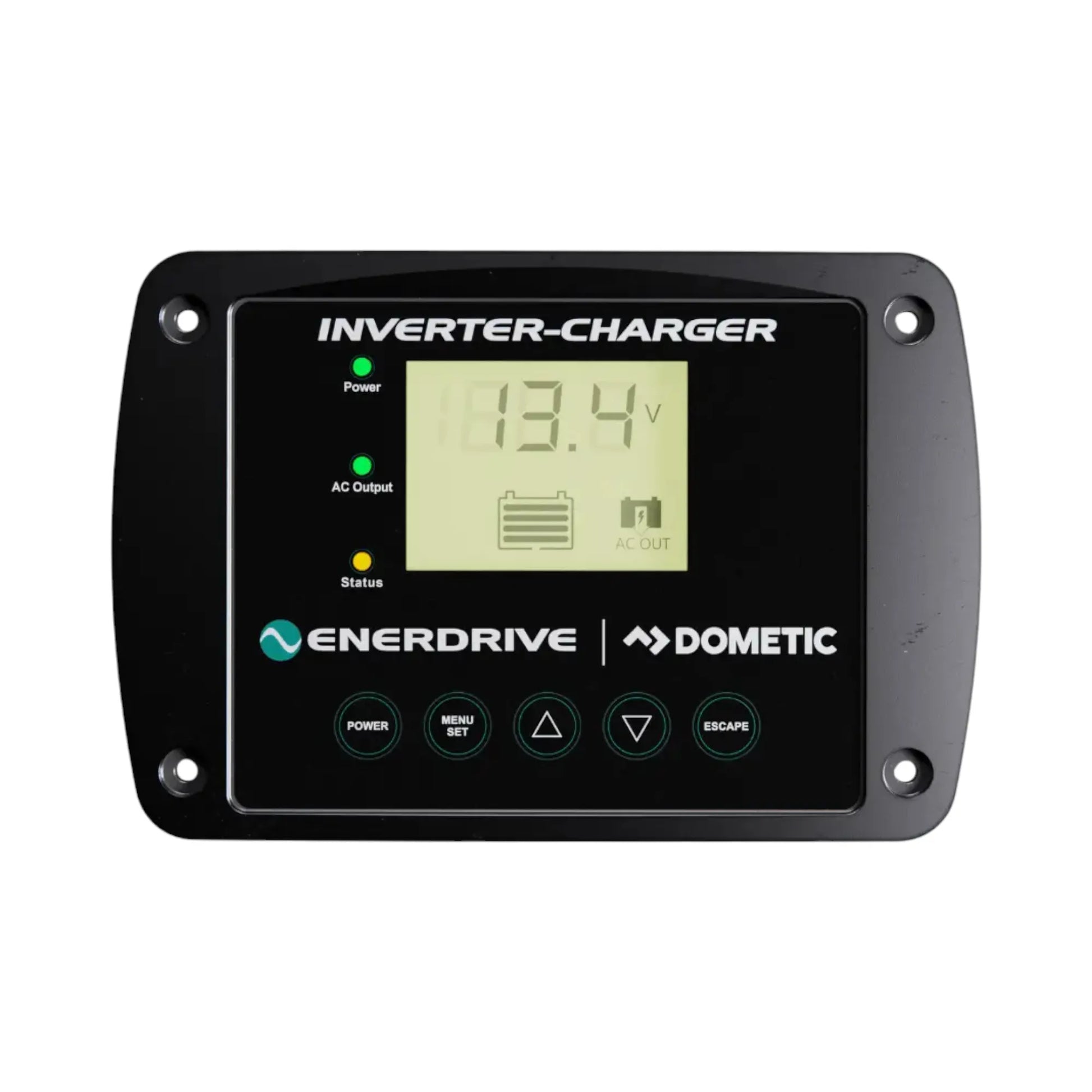 Enerdrive 12V inverter charger powering lithium battery system