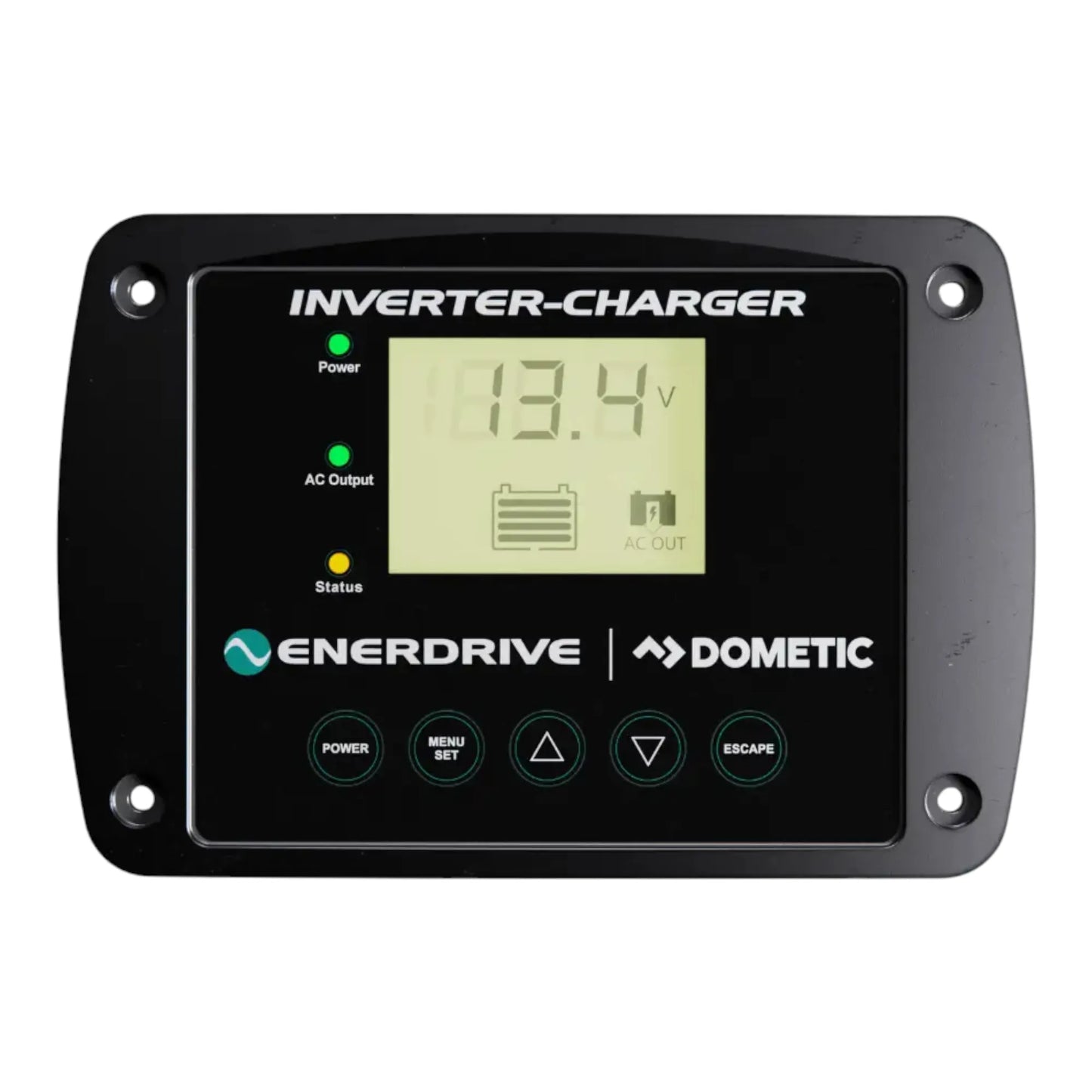 Enerdrive ePower 3000W inverter charger connected to lithium battery bank